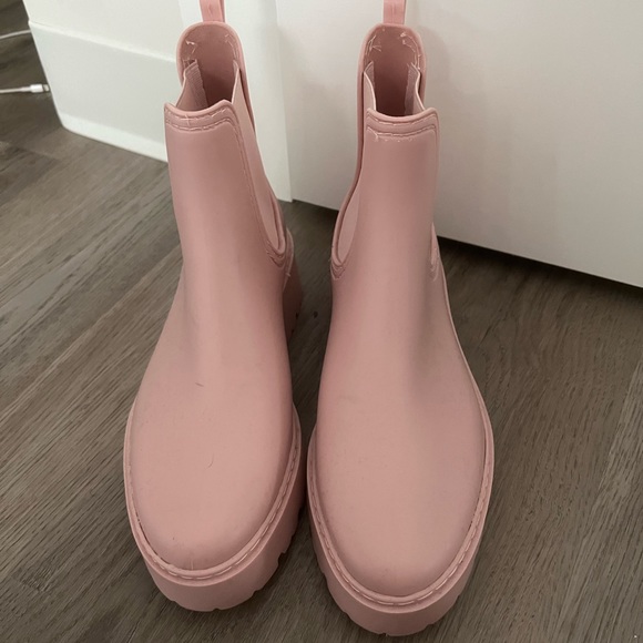 Pink rain boots / NEVER WORN - Picture 4 of 4